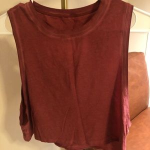 Lululemon Cropped Tank